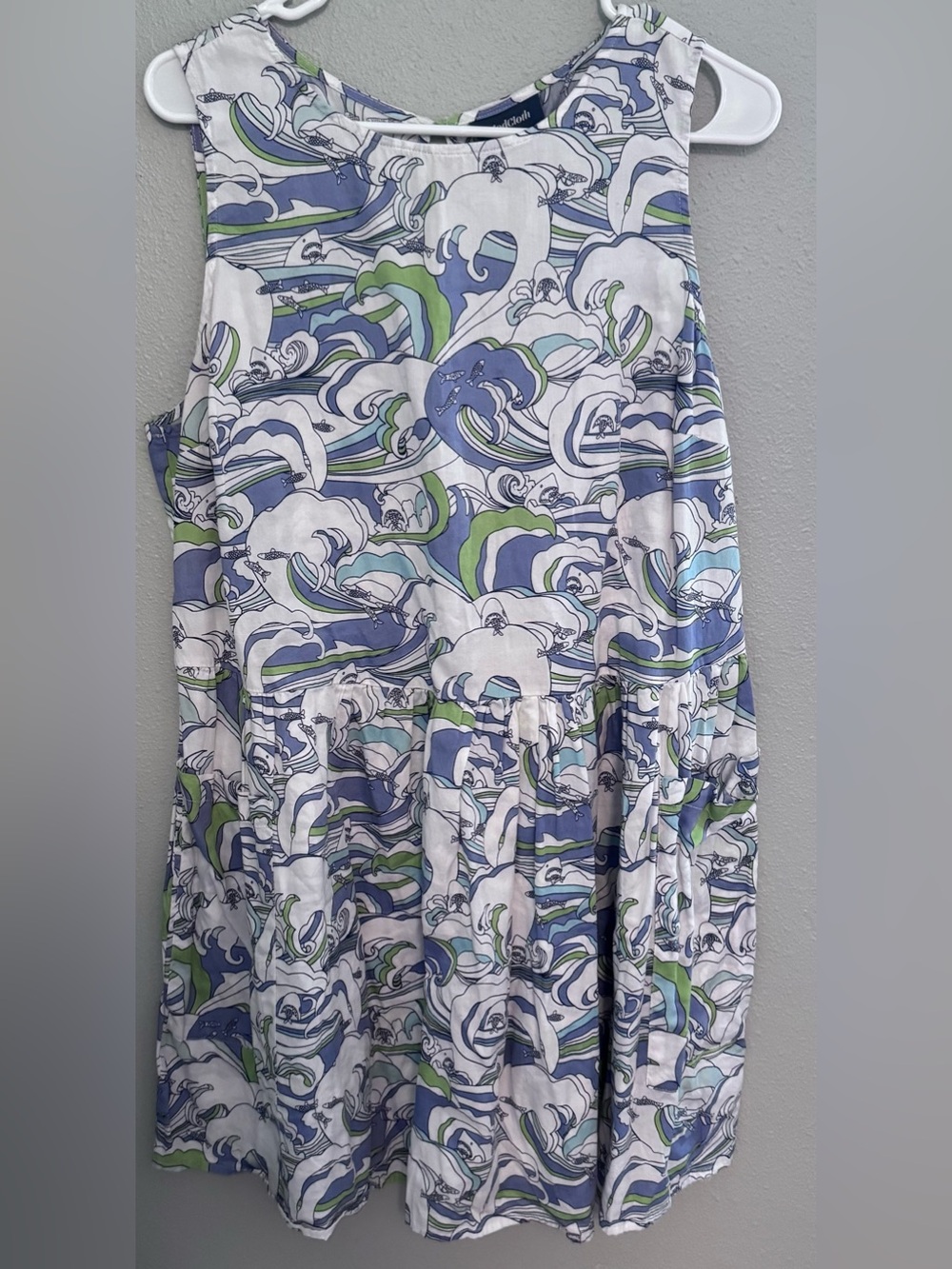 Modcloth Blue, Green & White Short Dress or Long Top